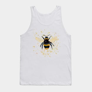 Bee paint splatter Tank Top